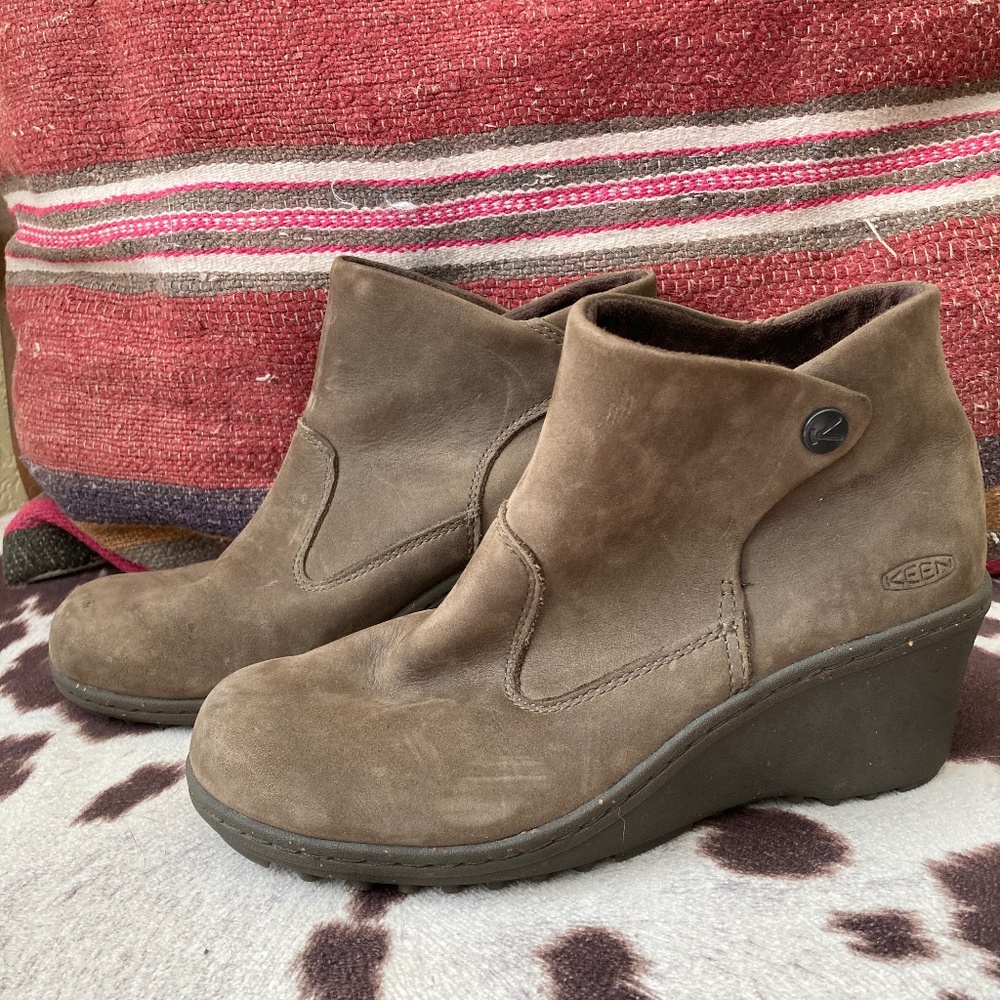 Keen Leather Booties - Size 6.5